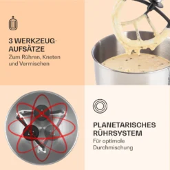 Bella Küchenmaschine 2000 W / 2,7 PS 5 Ltr Edelstahl BPA-frei -Haushaltsgerätegeschäft 10005315 de 0004 logo