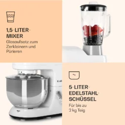 Lucia Küchenmaschine 3-in-1 2000 W / 2,7 PS 5 Ltr Edelstahl BPA-frei 13 Lucia Küchenmaschine 3-in-1 2000 W / 2,7 PS 5 Ltr Edelstahl BPA-frei -Haushaltsgerätegeschäft 10008236 de 0006 logo