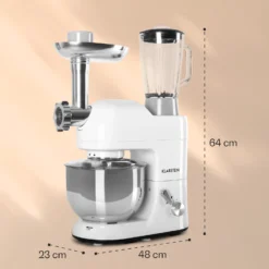 Lucia Küchenmaschine 3-in-1 2000 W / 2,7 PS 5 Ltr Edelstahl BPA-frei 15 Lucia Küchenmaschine 3-in-1 2000 W / 2,7 PS 5 Ltr Edelstahl BPA-frei -Haushaltsgerätegeschäft 10008236 yy 0008 logo