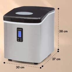 Mr. Black-Frost Eismaschine 150W Edelstahl Schwarz 15kg 13 Mr. Black-Frost Eismaschine 150W Edelstahl Schwarz 15kg -Haushaltsgerätegeschäft 10020109 yy 0011 dimensions