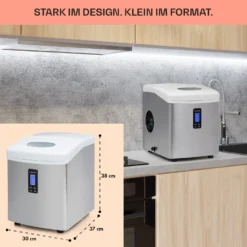 Mr. Silver-Frost Eismaschine 150W Edelstahl Weiß 15kg -Haushaltsgerätegeschäft 10020110 de 0006 usp