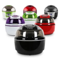 VitAir Heißluftfritteuse Schwarz 1400W Grillen Backen 9 Liter 19 VitAir Heißluftfritteuse Schwarz 1400W Grillen Backen 9 Liter -Haushaltsgerätegeschäft 10021766 yy 0011 variant