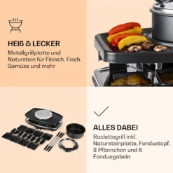 Entrecote 2-in-1 Raclettegrill & Fondue Naturstein 1100W 8 Personen 10 Entrecote 2-in-1 Raclettegrill & Fondue Naturstein 1100W 8 Personen -Haushaltsgerätegeschäft 10022268 de 0005 logo