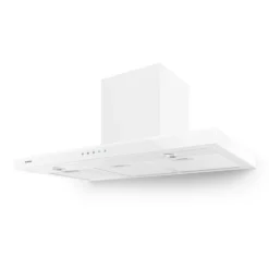 Bon Vivant Blanc Dunstabzugshaube 90cm 630,5m³/h Timer Glas Edelstahl -Haushaltsgerätegeschäft 10026953 yy 0009 titel Klarstein Bon Vivant Blanc Dunstabzugshaube neu