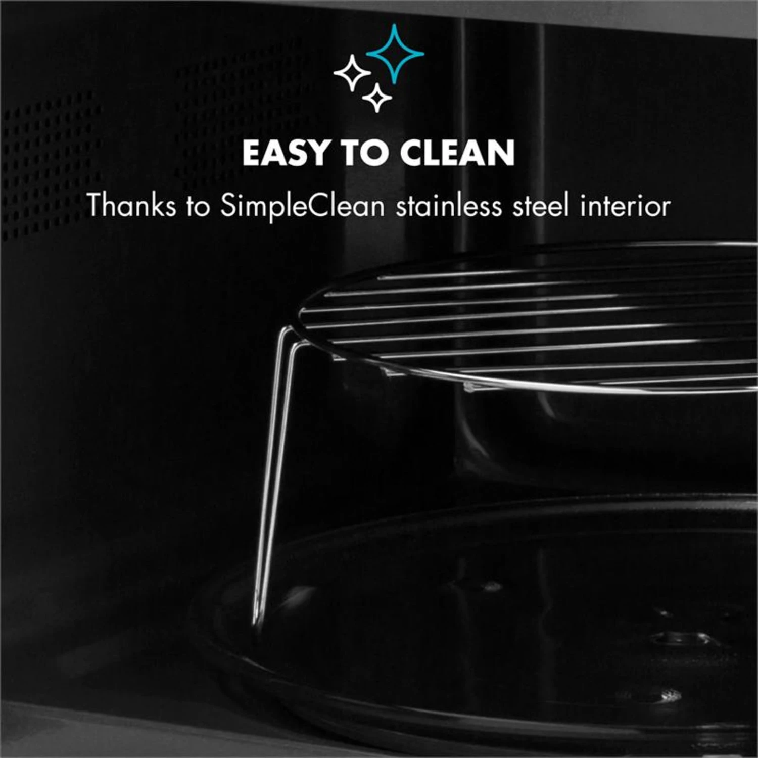 Fine Dinesty 2in1-Mikrowellen-Ofen Retro 23L 1000W 12 Programme Creme 7 Fine Dinesty 2in1-Mikrowellen-Ofen Retro 23L 1000W 12 Programme Creme – Bild 7