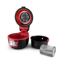 VitAir Turbo Heißluftfritteuse Rot-schwarz 1400W Grillen Backen 9l 18 VitAir Turbo Heißluftfritteuse Rot-schwarz 1400W Grillen Backen 9l -Haushaltsgerätegeschäft 10028289 yy 0008 titel Klarstein VitAir Heissluftfritteuse