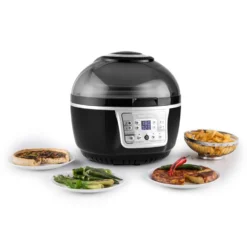 VitAir Turbo Heißluftfritteuse Grau-schwarz 1400W Grillen Backen 9l 13 VitAir Turbo Heißluftfritteuse Grau-schwarz 1400W Grillen Backen 9l -Haushaltsgerätegeschäft 10028290 yy 0003 ambient klarstein vitair heissluft frieteuse