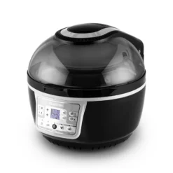 VitAir Turbo Heißluftfritteuse Grau-schwarz 1400W Grillen Backen 9l 17 VitAir Turbo Heißluftfritteuse Grau-schwarz 1400W Grillen Backen 9l -Haushaltsgerätegeschäft 10028290 yy 0007 titel Klarstein VitAir Heissluftfritteuse