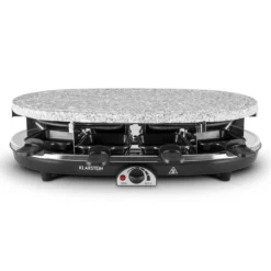 Steaklette Raclettegrill 1500 W Granit-Natursteinplatte 8 Personen 10 Steaklette Raclettegrill 1500 W Granit-Natursteinplatte 8 Personen -Haushaltsgerätegeschäft 10028449 yy 0004 titel Klarstein Steaklette Raclette Natursteingrill
