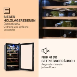 Vinamour 26 Uno Weinkühlschrank 26 Flaschen 88 Liter Edelstahl LED 11 Vinamour 26 Uno Weinkühlschrank 26 Flaschen 88 Liter Edelstahl LED -Haushaltsgerätegeschäft 10028491 de 0005 logo
