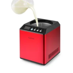 Vanilla Sky Eiscreme-Maschine Kompressor 2l 180W Edelstahl Rot -Haushaltsgerätegeschäft 10028874 yy 0008 ambient Klarstein Vanilla Sky Eismaschine