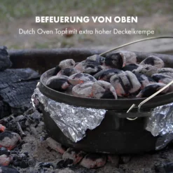 Hotrod 85 Dutch Oven BBQ-Topf 9 Qt / 8,5 Liter Gusseisen Schwarz 12 Hotrod 85 Dutch Oven BBQ-Topf 9 Qt / 8,5 Liter Gusseisen Schwarz -Haushaltsgerätegeschäft 10029167 de 0005 logo