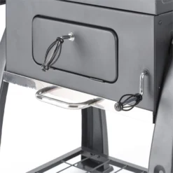 Bigfoot Holzkohlegrill Smoker BBQ-Grill 55 X 40 Cm Stahl Schwarz -Haushaltsgerätegeschäft 10029763 yy 0006 detail Klarstein Bigfoot BBQ Grill Smoker