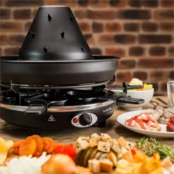 Taste Volcano Tartarengrill Raclettegrill 1500 W 6 Personen Schwarz 8 Taste Volcano Tartarengrill Raclettegrill 1500 W 6 Personen Schwarz -Haushaltsgerätegeschäft 10030307 yy 0003 ambient Klarstein Taste Volcano Tartarengrill