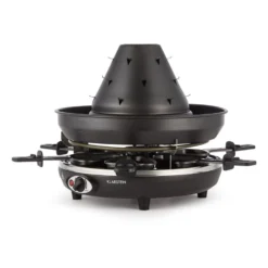 Taste Volcano Tartarengrill Raclettegrill 1500 W 6 Personen Schwarz 11 Taste Volcano Tartarengrill Raclettegrill 1500 W 6 Personen Schwarz -Haushaltsgerätegeschäft 10030307 yy 0007 front Klarstein Tataren Grill Raclette Grill