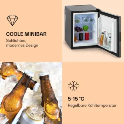 Happy Hour 33 Minibar 33L 5-15°C EEK G 25dB LED-Licht 10 Happy Hour 33 Minibar 33L 5-15°C EEK G 25dB LED-Licht -Haushaltsgerätegeschäft 10030510 de 0004 logo