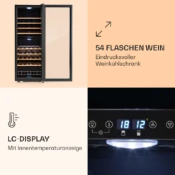Vinamour 54 Duo Weinkühlschrank 2 Zonen 148 Ltr 54 Fl Touch-Display 11 Vinamour 54 Duo Weinkühlschrank 2 Zonen 148 Ltr 54 Fl Touch-Display -Haushaltsgerätegeschäft 10030714 de 0004 logo