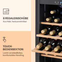 Vinamour 54 Duo Weinkühlschrank 2 Zonen 148 Ltr 54 Fl Touch-Display 12 Vinamour 54 Duo Weinkühlschrank 2 Zonen 148 Ltr 54 Fl Touch-Display -Haushaltsgerätegeschäft 10030714 de 0005 logo