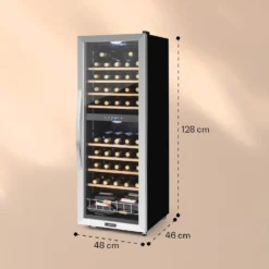 Vinamour 54 Duo Weinkühlschrank 2 Zonen 148 Ltr 54 Fl Touch-Display 13 Vinamour 54 Duo Weinkühlschrank 2 Zonen 148 Ltr 54 Fl Touch-Display -Haushaltsgerätegeschäft 10030714 yy 0007 logo