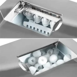 Ice Volcano 2G Eismaschine LED 12kg Je 24h 2l 6-12min Silber 16 Ice Volcano 2G Eismaschine LED 12kg Je 24h 2l 6-12min Silber -Haushaltsgerätegeschäft 10030848 yy 0008 detail Klarstein Ice Volcano 2GS Eismaschine silber reedit v2