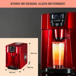 Ice Volcano 2G Eismaschine LED 12kg Je 24h 2l 6-12min Rot 14 Ice Volcano 2G Eismaschine LED 12kg Je 24h 2l 6-12min Rot -Haushaltsgerätegeschäft 10030849 DE 0006 usp