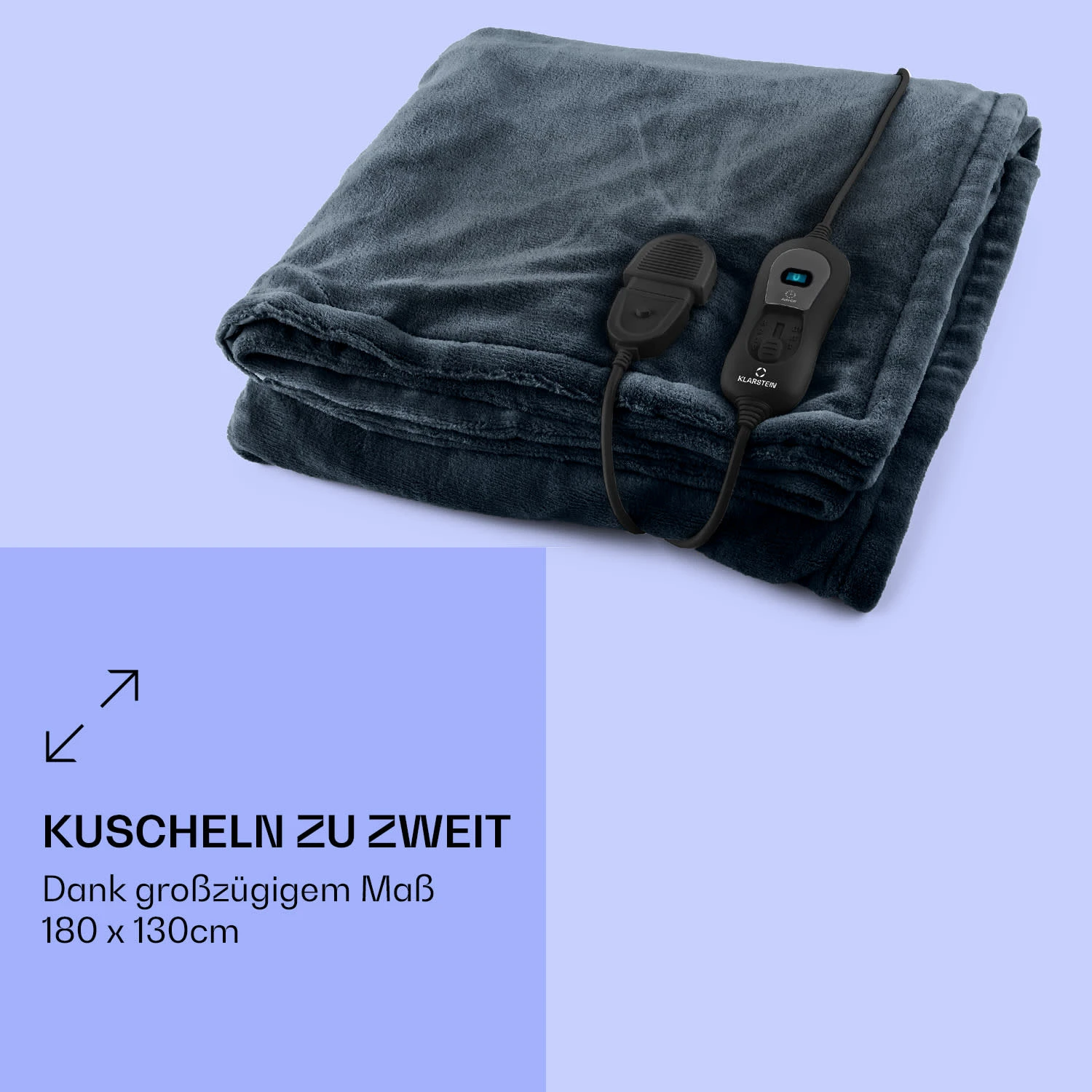 Dr. Watson XL Heizdecke 120 W 3 Stufen 180 X 130 Cm Bedienteil 5 Dr. Watson XL Heizdecke 120 W 3 Stufen 180 X 130 Cm Bedienteil – Bild 5