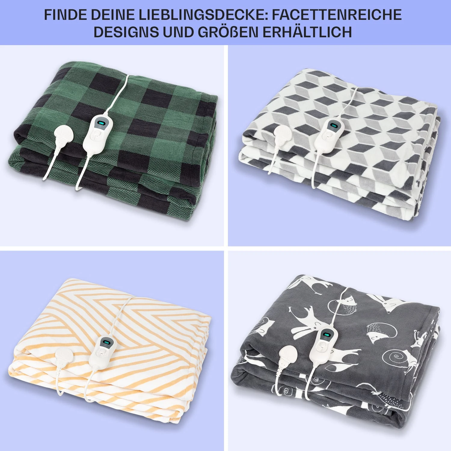 Dr. Watson XL Heizdecke 120 W 3 Stufen 180 X 130 Cm Bedienteil 7 Dr. Watson XL Heizdecke 120 W 3 Stufen 180 X 130 Cm Bedienteil – Bild 7