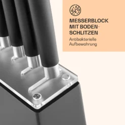 Kitano 8tlg. Messer-Set Mit Block 7 Messer Stahl Edler Holzblock 11 Kitano 8tlg. Messer-Set Mit Block 7 Messer Stahl Edler Holzblock -Haushaltsgerätegeschäft 10031653 de 0005 logo