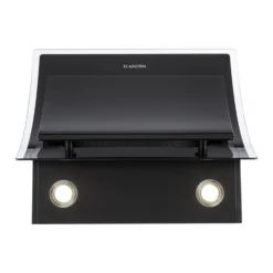 Sabia Dunstabzugshaube Sicherheitsglas Kopffrei 60cm Wandanbau Schwarz 12 Sabia Dunstabzugshaube Sicherheitsglas Kopffrei 60cm Wandanbau Schwarz -Haushaltsgerätegeschäft 10031680 yy 0004 detail Klarstein Sabia Dunstabzugshaube schwarz