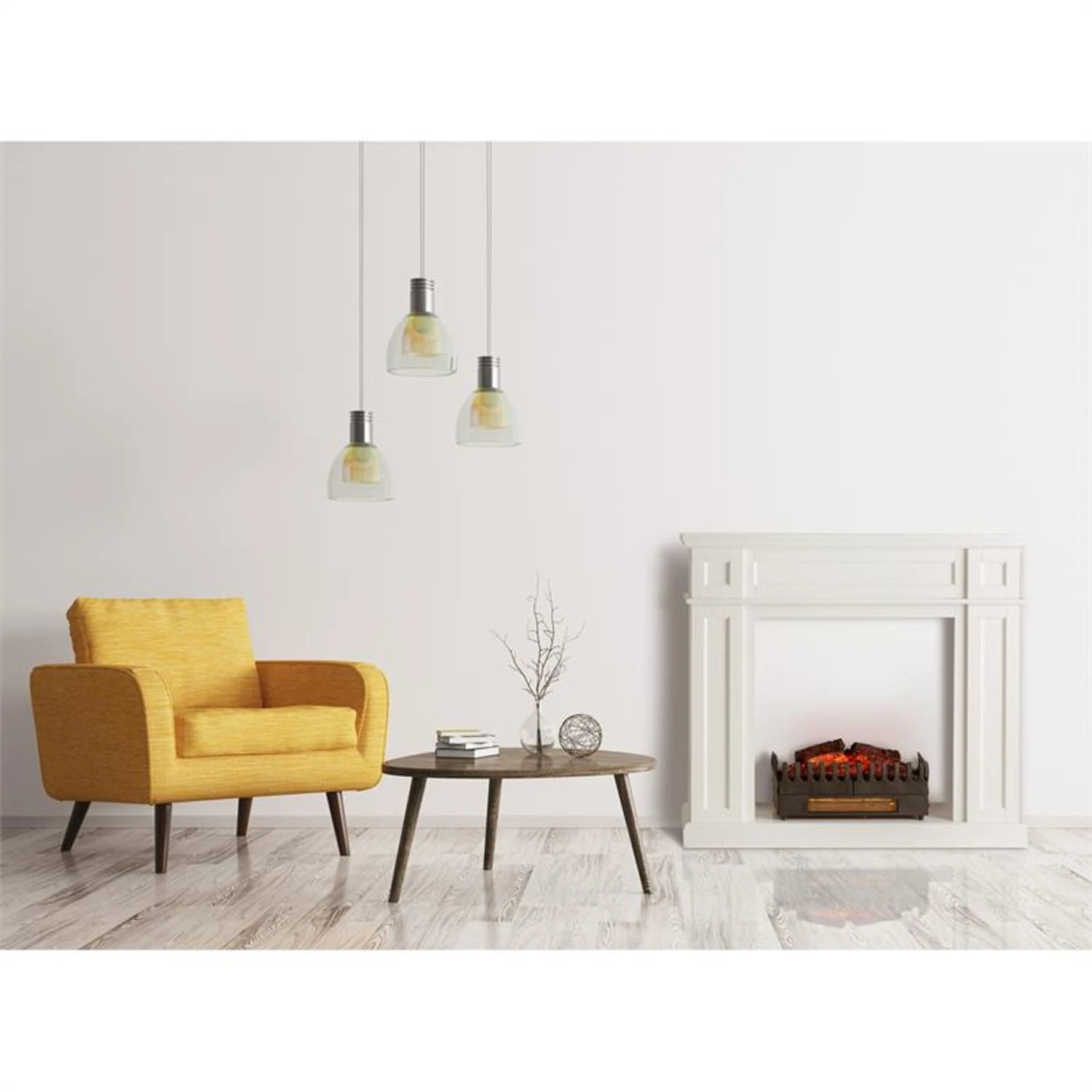 Lausanne Frame Kamingehäuse MDF Klassisches Design 2 Lausanne Frame Kamingehäuse MDF Klassisches Design – Bild 2