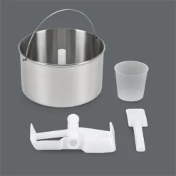 Vanilly Sky Family Eiscremebereiter Frozen Yoghurt 250W 2,5l Silber 15 Vanilly Sky Family Eiscremebereiter Frozen Yoghurt 250W 2,5l Silber -Haushaltsgerätegeschäft 10031846 yy 0007 detail Klarstein Vanilly Sky Family Eiscremebereiter silber