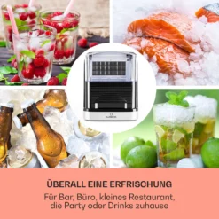 Kristall Eiswürfelmaschine Kristalleis 2 Größen 2,5l Wassertank 9 Kristall Eiswürfelmaschine Kristalleis 2 Größen 2,5l Wassertank -Haushaltsgerätegeschäft 10031891 de 0003 usp