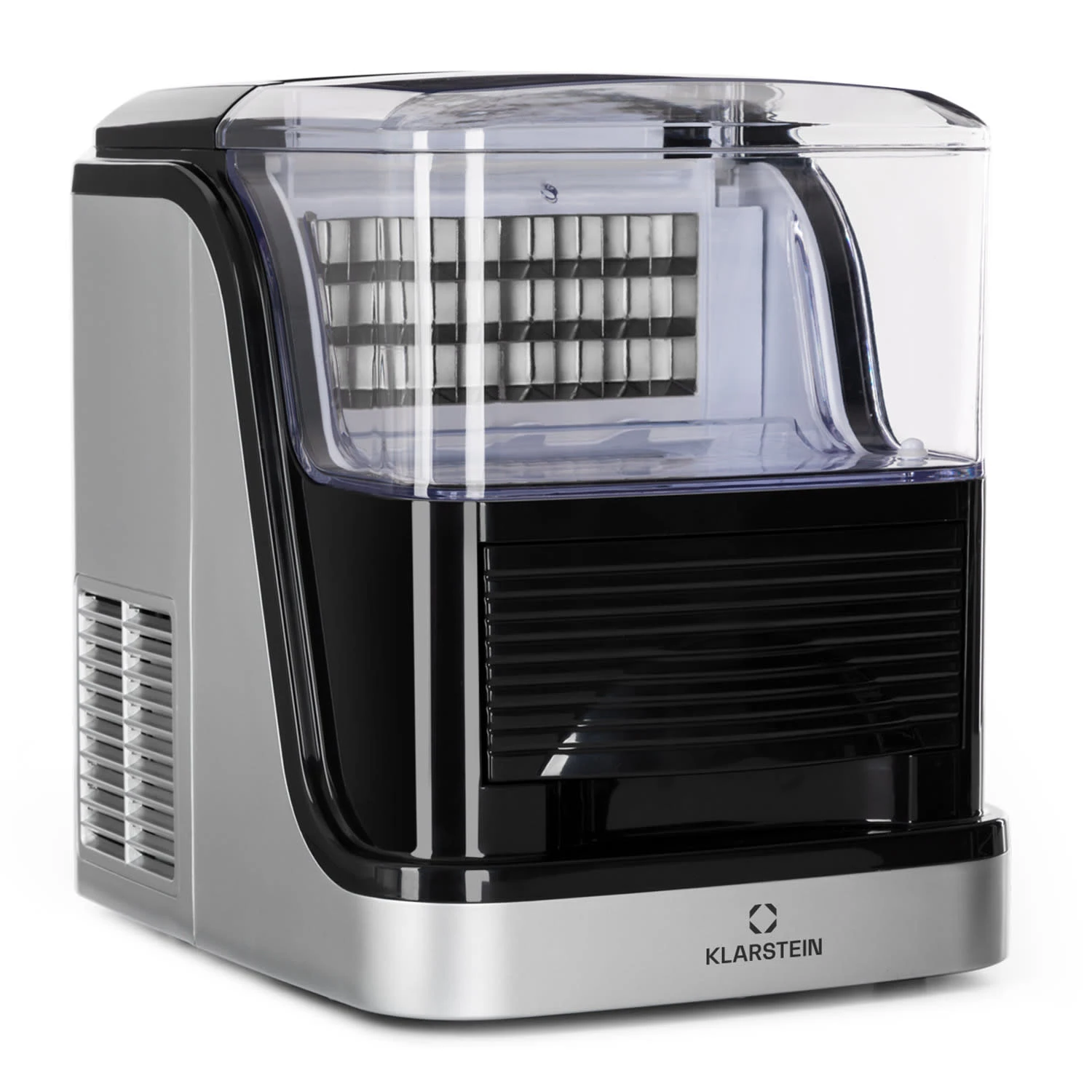 Kristall Eiswürfelmaschine Kristalleis 2 Größen 2,5l Wassertank 1 Kristall Eiswürfelmaschine Kristalleis 2 Größen 2,5l Wassertank