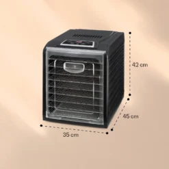 Fruit Jerky Plus 9 Dörrautomat Timer 9 Ablagen 600-700 W 35-70 °C 9 Fruit Jerky Plus 9 Dörrautomat Timer 9 Ablagen 600-700 W 35-70 °C -Haushaltsgerätegeschäft 10031936 yy 0005 logo