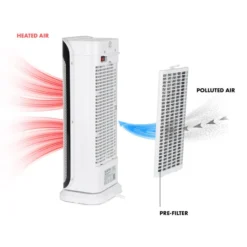 Chaval Heizturm 2.000 W Thermostat Timer Fernbedienung Weiß 10 Chaval Heizturm 2.000 W Thermostat Timer Fernbedienung Weiß -Haushaltsgerätegeschäft 10032004 yy 0004 detail Klarstein Chaval Heizturm weiss