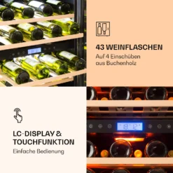 Vinovilla 43 Built-In Duo Weinkühlschrank 2 Zonen 129l 43 Fl Glastür 12 Vinovilla 43 Built-In Duo Weinkühlschrank 2 Zonen 129l 43 Fl Glastür -Haushaltsgerätegeschäft 10032031 de 0005 logo