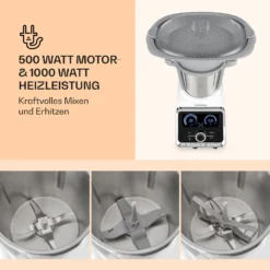 GrandPrix Küchenmaschine 500W / 1000W 2,5l Edelstahl-Rührschüssel 9 GrandPrix Küchenmaschine 500W / 1000W 2,5l Edelstahl-Rührschüssel -Haushaltsgerätegeschäft 10032089 de 0003 logo