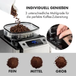 Aromatica X Kaffeemaschine Mahlwerk Glaskanne Aroma+ Edelstahl 12 Aromatica X Kaffeemaschine Mahlwerk Glaskanne Aroma+ Edelstahl -Haushaltsgerätegeschäft 10032102 de 0003 logo