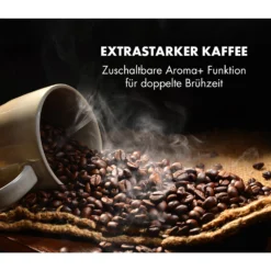 Aromatica X Kaffeemaschine Mahlwerk Glaskanne Aroma+ Edelstahl 13 Aromatica X Kaffeemaschine Mahlwerk Glaskanne Aroma+ Edelstahl -Haushaltsgerätegeschäft 10032102 de 0004 logo