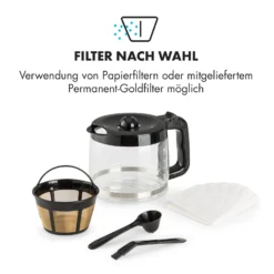 Aromatica X Kaffeemaschine Mahlwerk Glaskanne Aroma+ Edelstahl 17 Aromatica X Kaffeemaschine Mahlwerk Glaskanne Aroma+ Edelstahl -Haushaltsgerätegeschäft 10032102 de 0008 logo