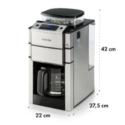 Aromatica X Kaffeemaschine Mahlwerk Glaskanne Aroma+ Edelstahl 19 Aromatica X Kaffeemaschine Mahlwerk Glaskanne Aroma+ Edelstahl -Haushaltsgerätegeschäft 10032102 yy 0010 logo