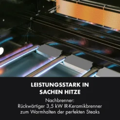 Tomahawk 4.2 SBG Gasgrill 6 Brenner 20,7 KW 64x42cm Grill Edelstahl -Haushaltsgerätegeschäft 10032308 de 0005 logo