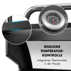 Tomahawk 4.2 SBG Gasgrill 6 Brenner 20,7 KW 64x42cm Grill Edelstahl -Haushaltsgerätegeschäft 10032308 de 0008 logo