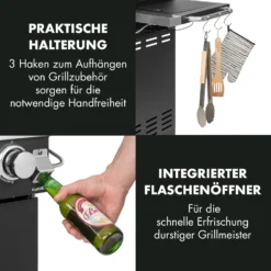 Tomahawk 4.2 SBG Gasgrill 6 Brenner 20,7 KW 64x42cm Grill Edelstahl -Haushaltsgerätegeschäft 10032308 de 0010 logo