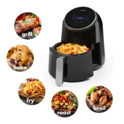 AirVital Heißluftfritteuse 1300W 2,5l CeraPlus-Antihaft Touch Schwarz 10 AirVital Heißluftfritteuse 1300W 2,5l CeraPlus-Antihaft Touch Schwarz -Haushaltsgerätegeschäft 10032332 yy 0003 logo Klarstein AirVital Heissluftfritteuse 1300W schwarz