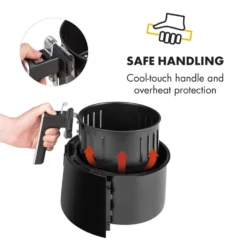 AirVital Heißluftfritteuse 1300W 2,5l CeraPlus-Antihaft Touch Schwarz 14 AirVital Heißluftfritteuse 1300W 2,5l CeraPlus-Antihaft Touch Schwarz -Haushaltsgerätegeschäft 10032332 yy 0008 logo Klarstein AirVital Heissluftfritteuse 1300W schwarz