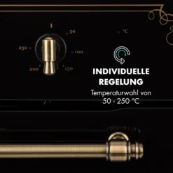 Victoria Einbaubackofen Retro-Design 9 Funktionen 50-250°C Schwarz 14 Victoria Einbaubackofen Retro-Design 9 Funktionen 50-250°C Schwarz -Haushaltsgerätegeschäft 10032460 de 0005 logo