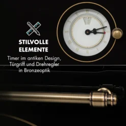 Victoria Einbaubackofen Retro-Design 9 Funktionen 50-250°C Schwarz 15 Victoria Einbaubackofen Retro-Design 9 Funktionen 50-250°C Schwarz -Haushaltsgerätegeschäft 10032460 de 0006 logo