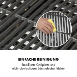 Highgrade 4 IB Gasgrill 6 Brenner 19,8 KW 71x46cm Grill Edelstahl -Haushaltsgerätegeschäft 10032580 de 0010 logo