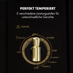 Victoria 20 Einbau-Mikrowelle, 20 L, 800 W, Grill: 1000 W, Schwarz 14 Victoria 20 Einbau-Mikrowelle, 20 L, 800 W, Grill: 1000 W, Schwarz -Haushaltsgerätegeschäft 10032591 de 0005 logo